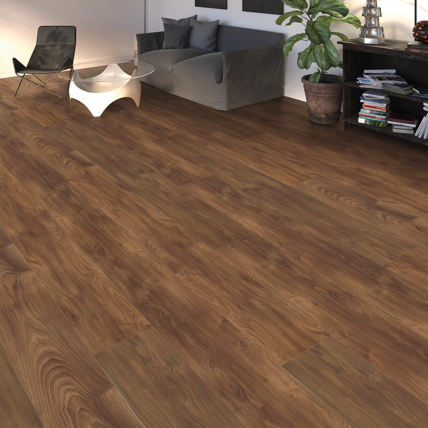 HARO Laminatgulv Gran Via Valnød Vario