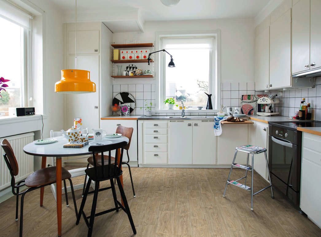 HARO Laminatgulv Plank Sølvløn Vario