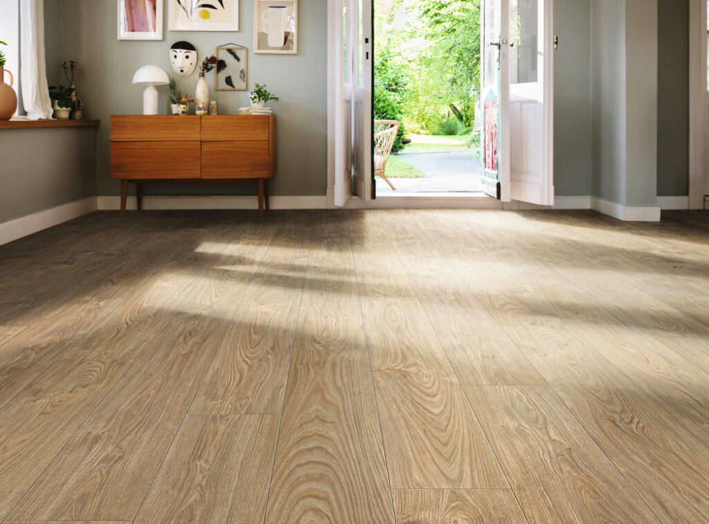 HARO Laminatgulv Plank Sølvløn Vario