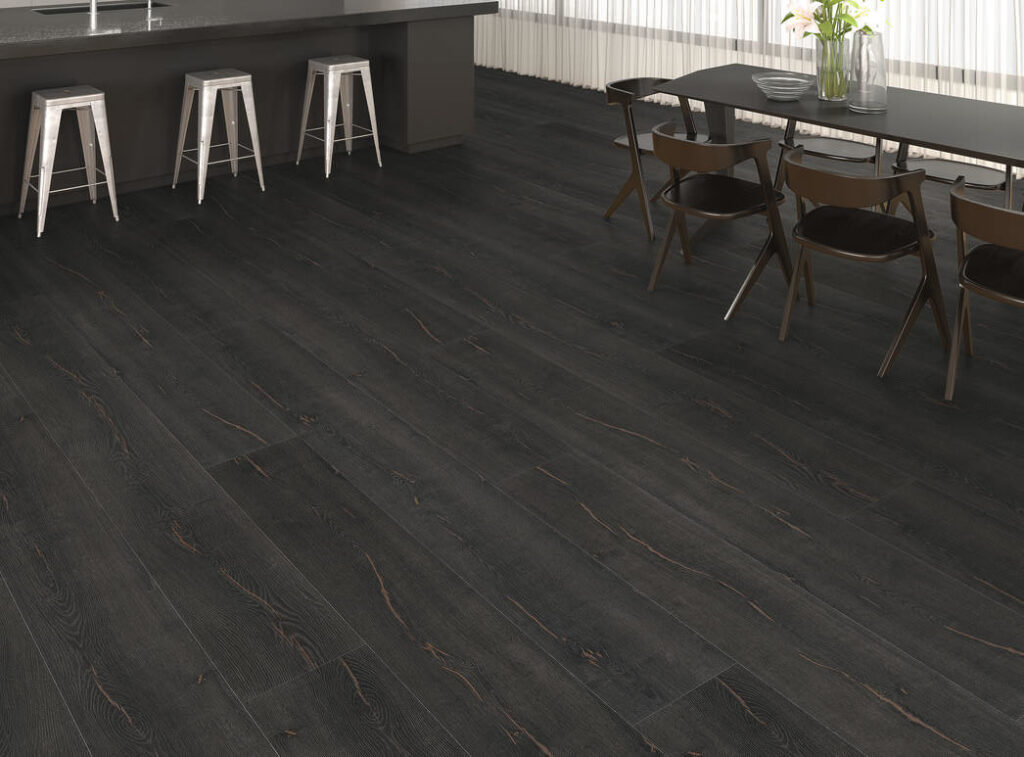 HARO Laminatgulv Gran Via Eg Metallic sort