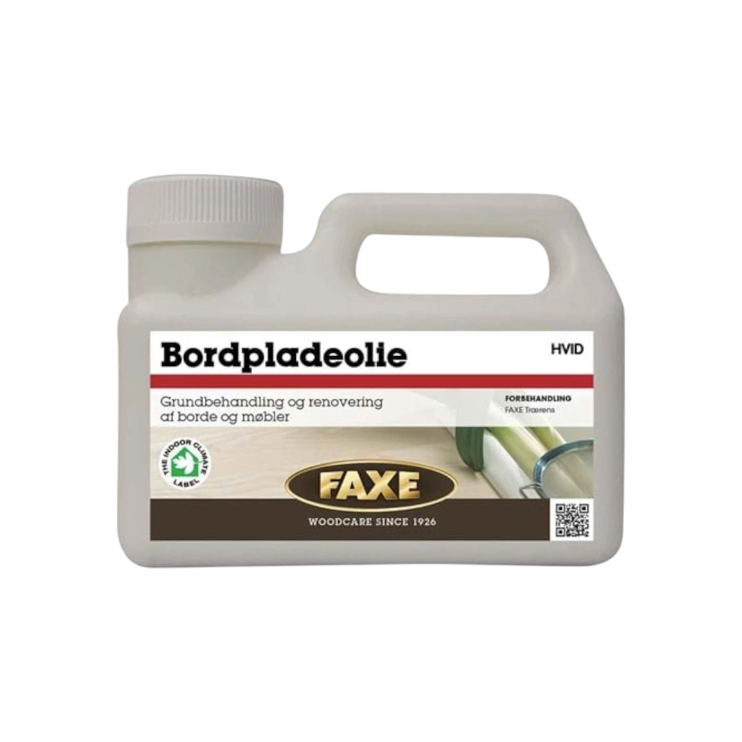 Faxe - Bordpladeolie Hvid