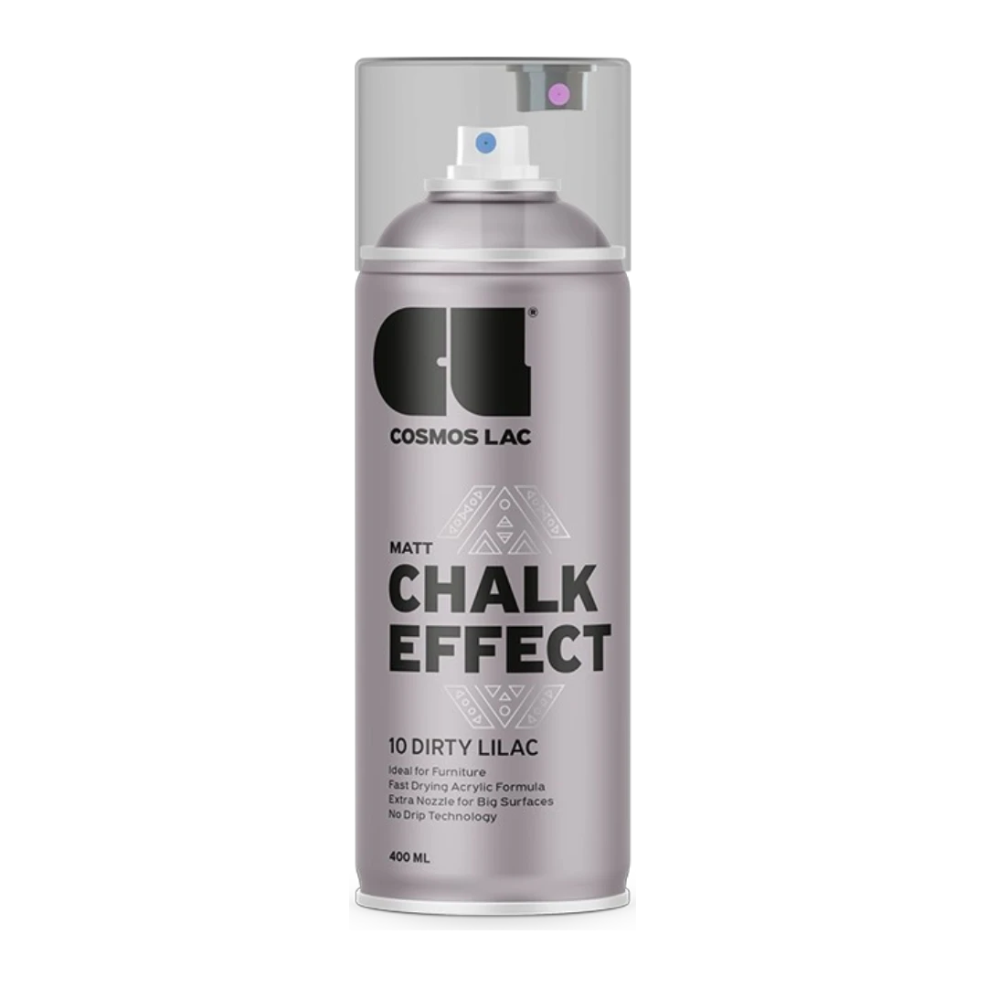 Cosmos Lac - Cosmoslac Kalk Effekt Spraymaling - Dirty Lilac No10
