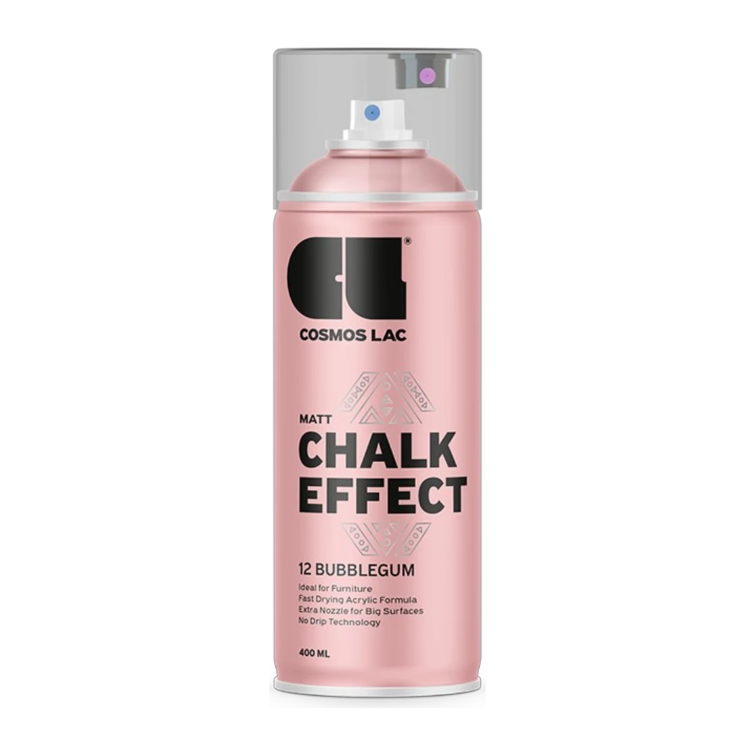 Cosmos Lac - Cosmoslac Kalk Effekt Spraymaling - Bubblegum No12