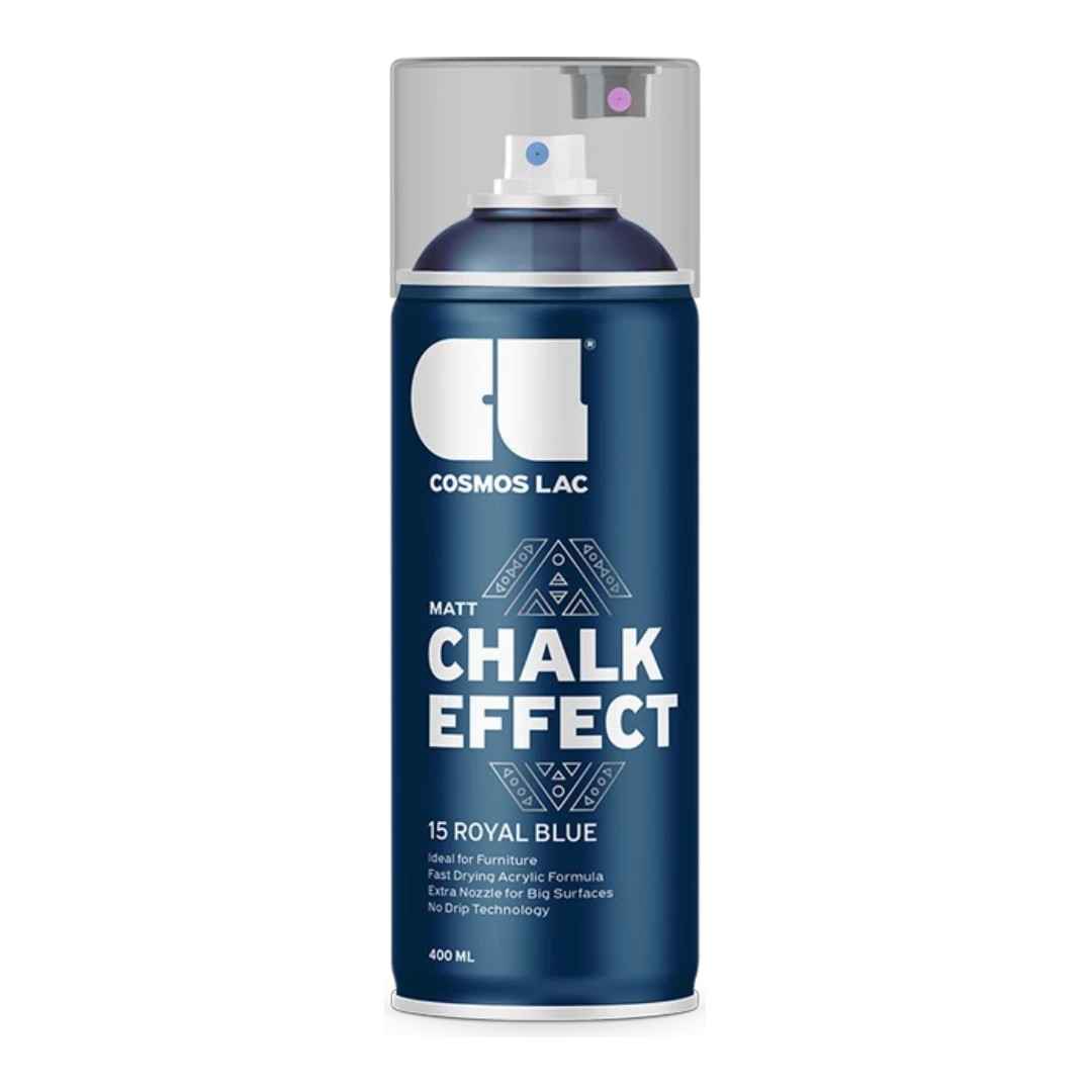 Cosmos Lac - Cosmoslac Kalk Effekt Spraymaling - Royal Blue No15